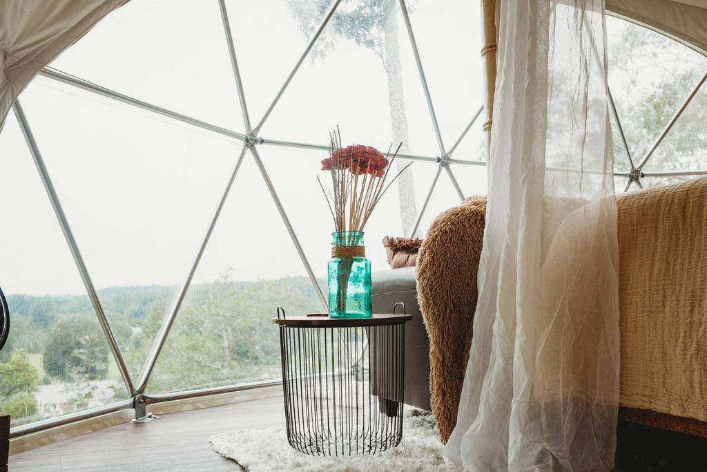 Waterfront Luxury Glamping Dome Hotel Rogersville Exterior photo