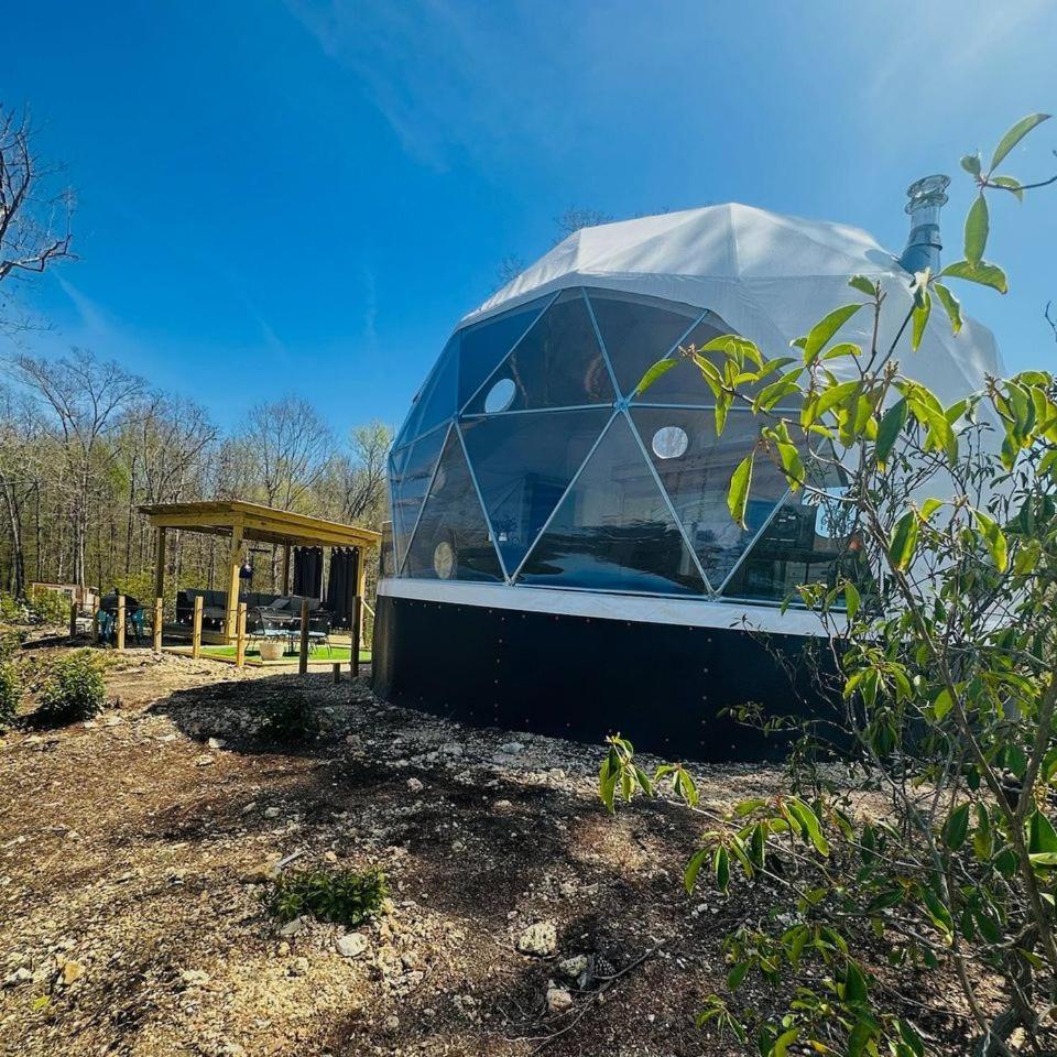 Waterfront Luxury Glamping Dome Hotel Rogersville Exterior photo
